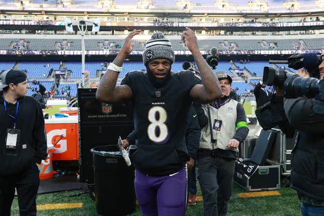 Image for article titled Lamar Jackson is stepping into one of those career defining moments