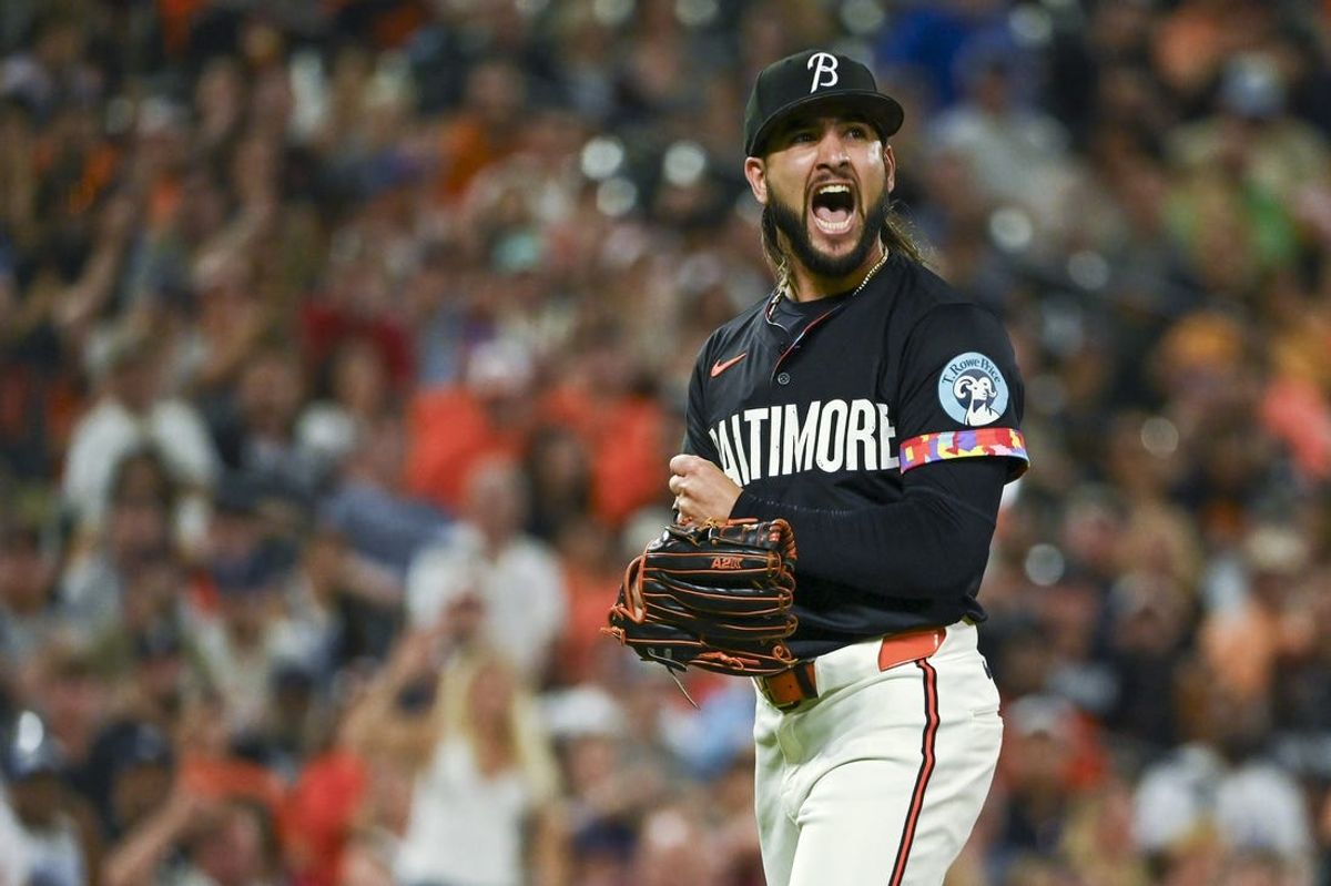 MLB: Texas Rangers at Baltimore Orioles