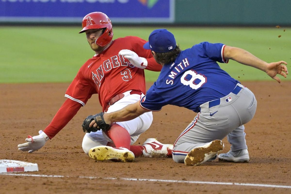 MLB: Texas Rangers at Los Angeles Angels