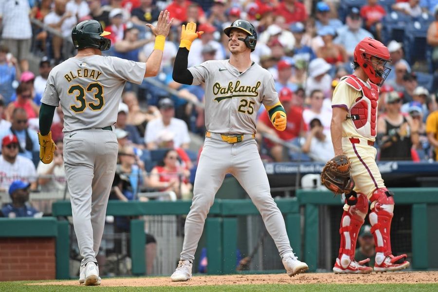 MLB: Oakland Athletics at Philadelphia Phillies