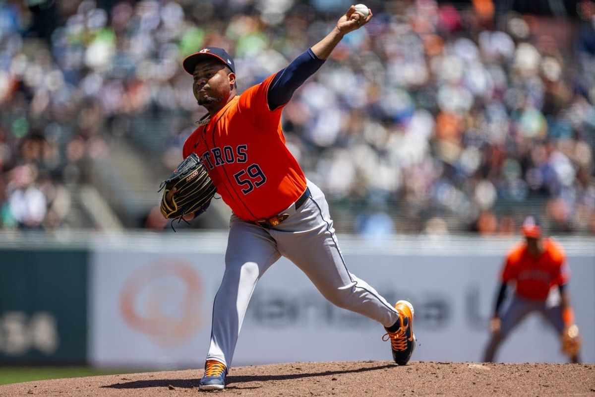 MLB: Houston Astros at San Francisco Giants