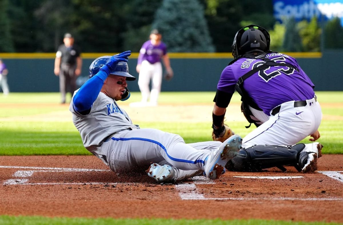 MLB: Kansas City Royals at Colorado Rockies