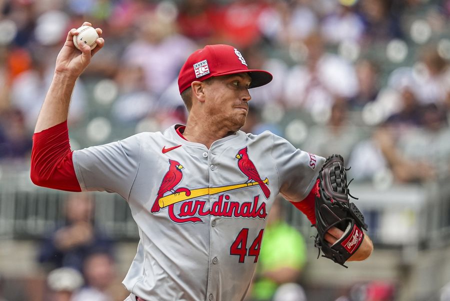 MLB: Game One-St. Louis Cardinals at Atlanta Braves