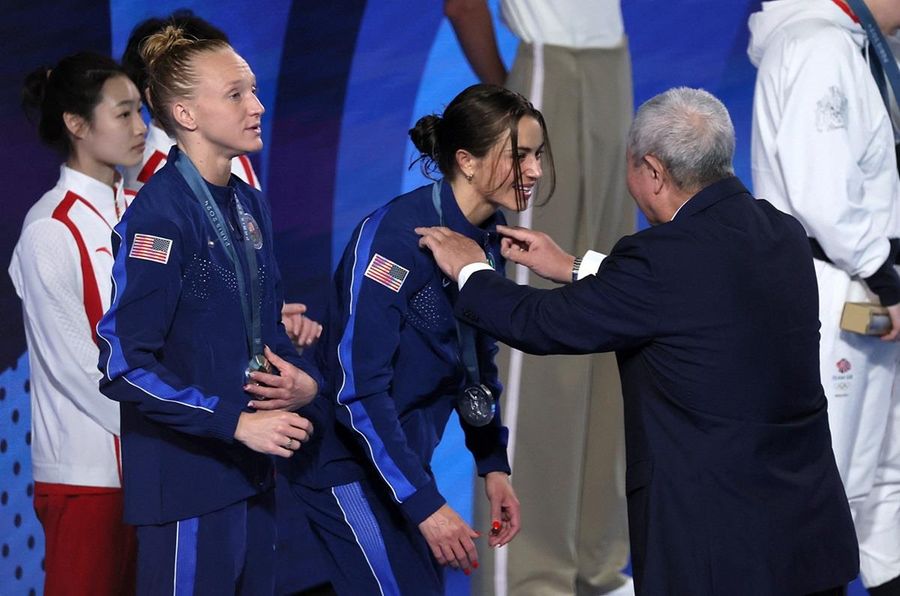 3M synchronized diving silver medalists