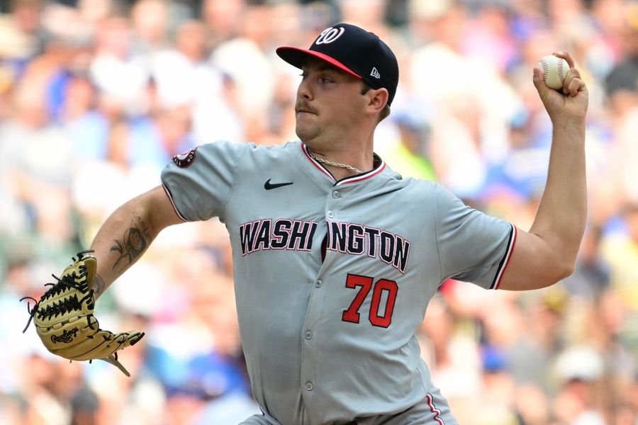 MLB: Washington Nationals at Milwaukee Brewers