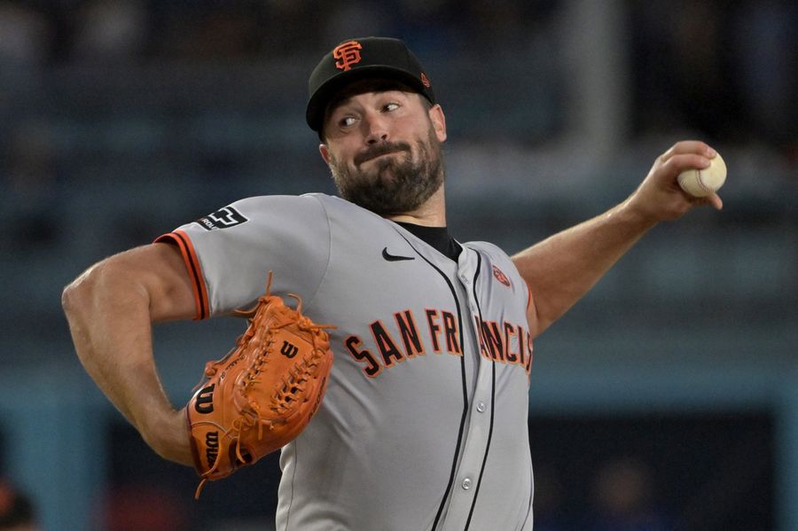 MLB: San Francisco Giants at Los Angeles Dodgers