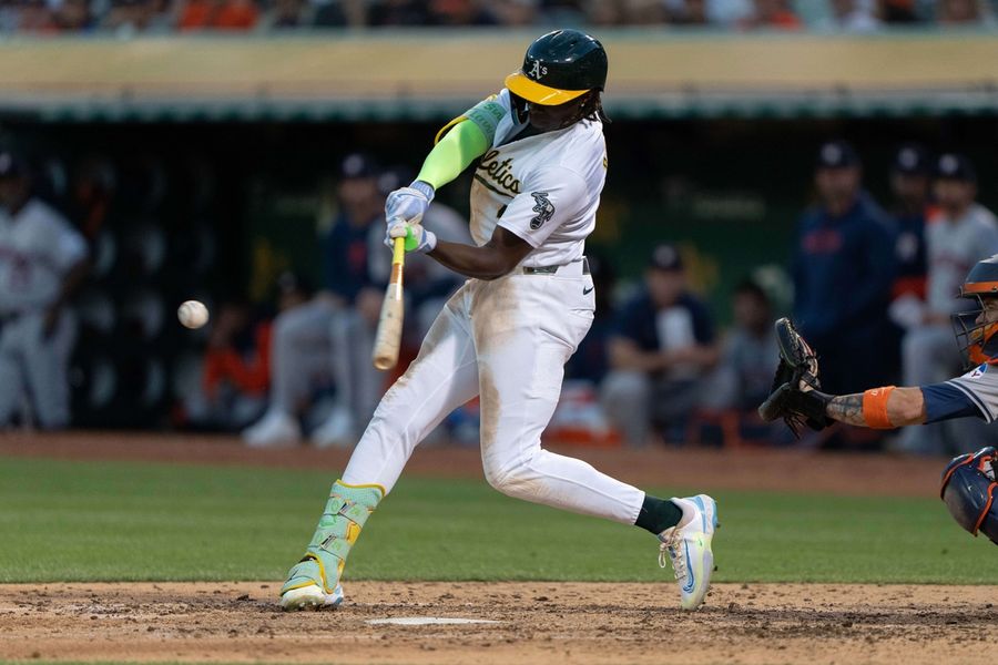 MLB: Houston Astros at Oakland Athletics