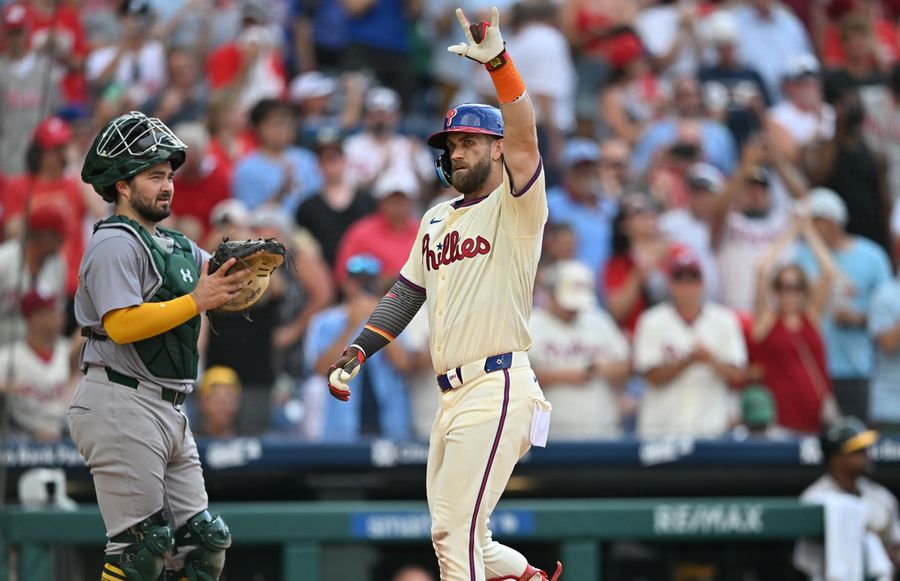 MLB: Oakland Athletics at Philadelphia Phillies