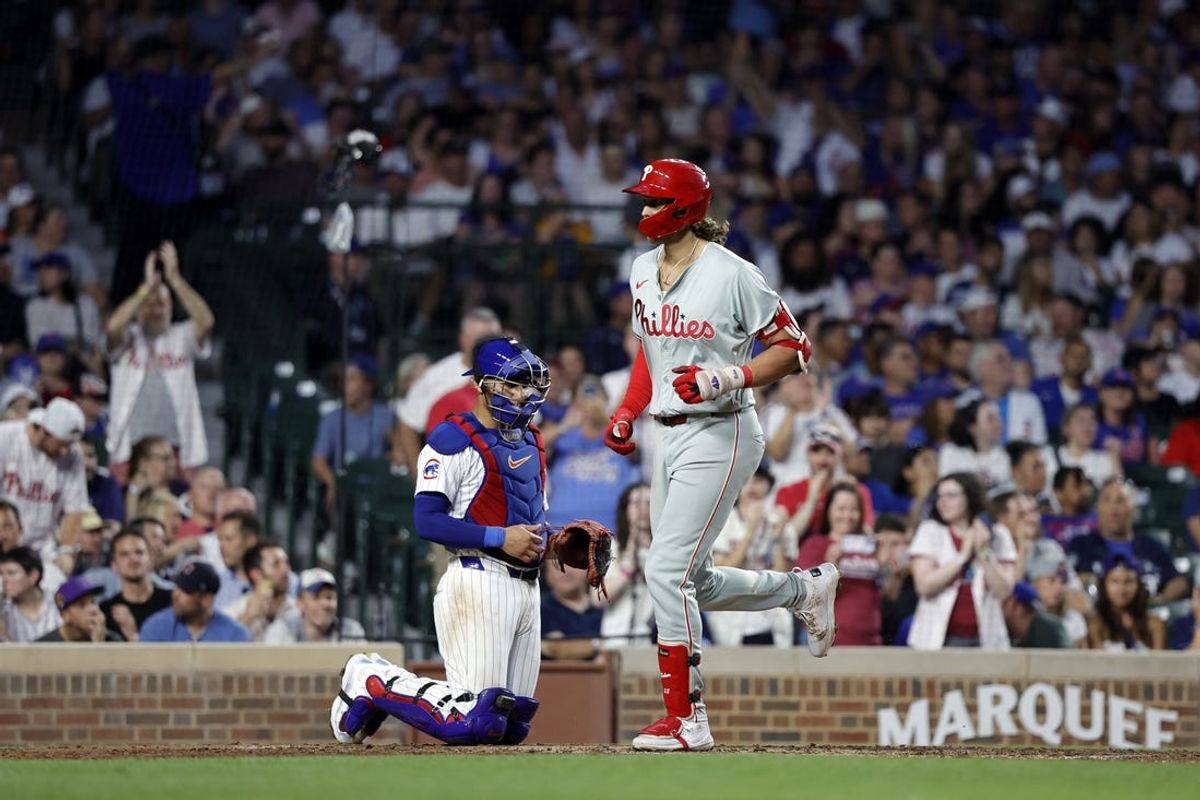 MLB: Philadelphia Phillies at Chicago Cubs