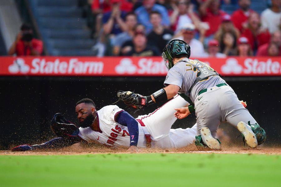 MLB: Oakland Athletics at Los Angeles Angels