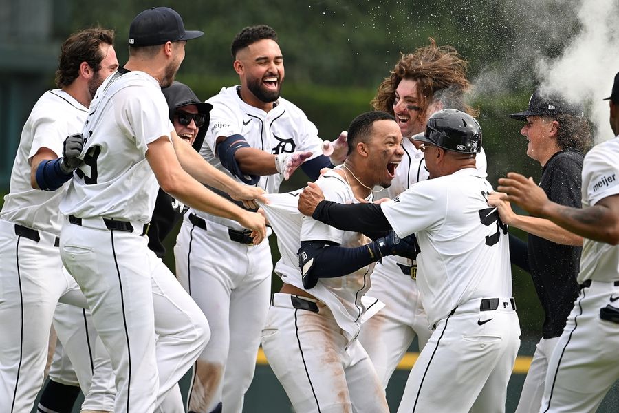 MLB: Los Angeles Dodgers at Detroit Tigers