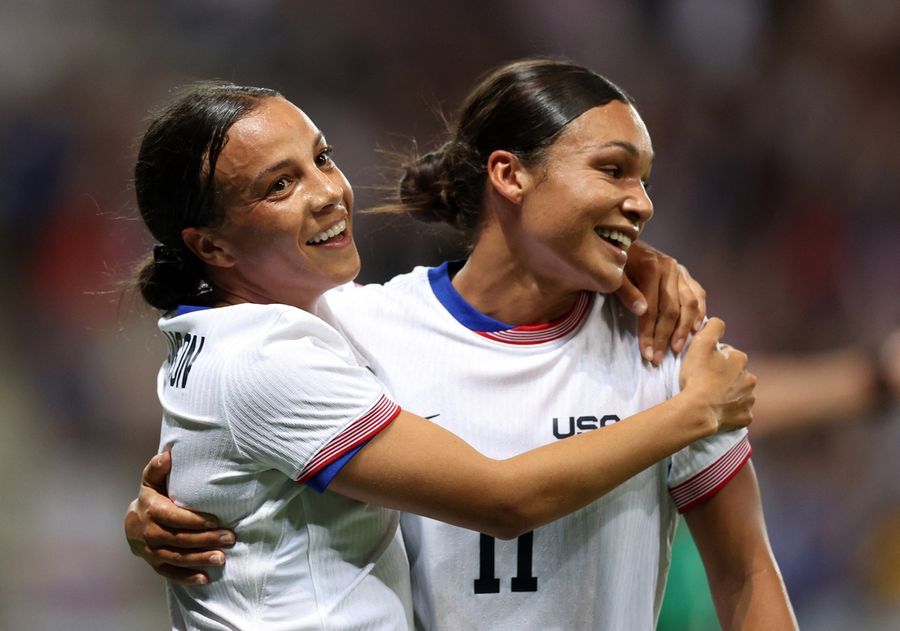 Olympics: Football-Women Group B - USA-ZAM