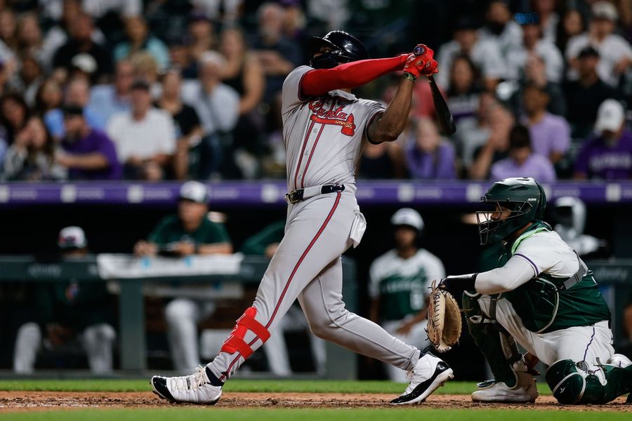 MLB: Atlanta Braves at Colorado Rockies