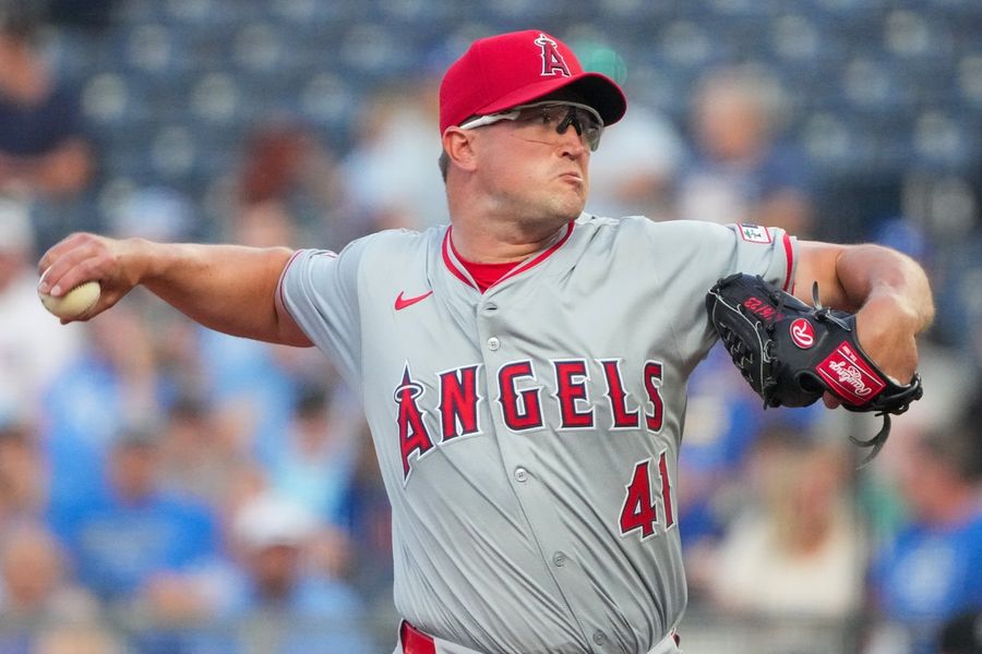 MLB: Los Angeles Angels at Kansas City Royals