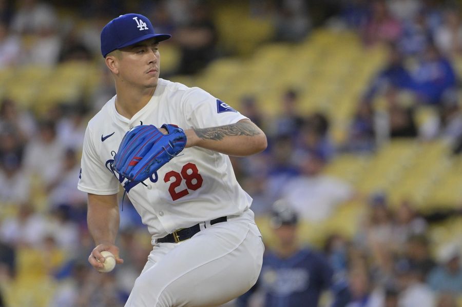 MLB: Tampa Bay Rays at Los Angeles Dodgers