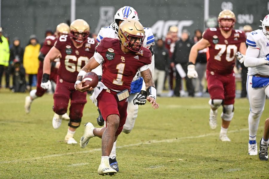 NCAA Football: Fenway Bowl-Southern Methodist at Boston College