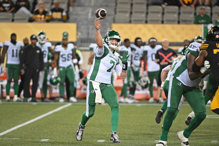 CFL: Canadian Football League-Saskatchewan Roughriders at Hamilton Tiger-Cats