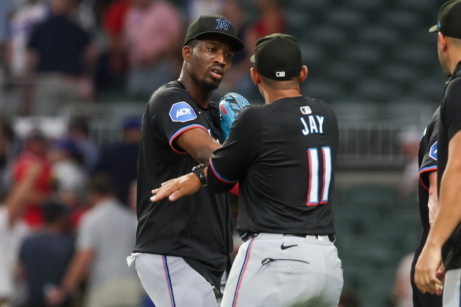 MLB: Miami Marlins at Atlanta Braves