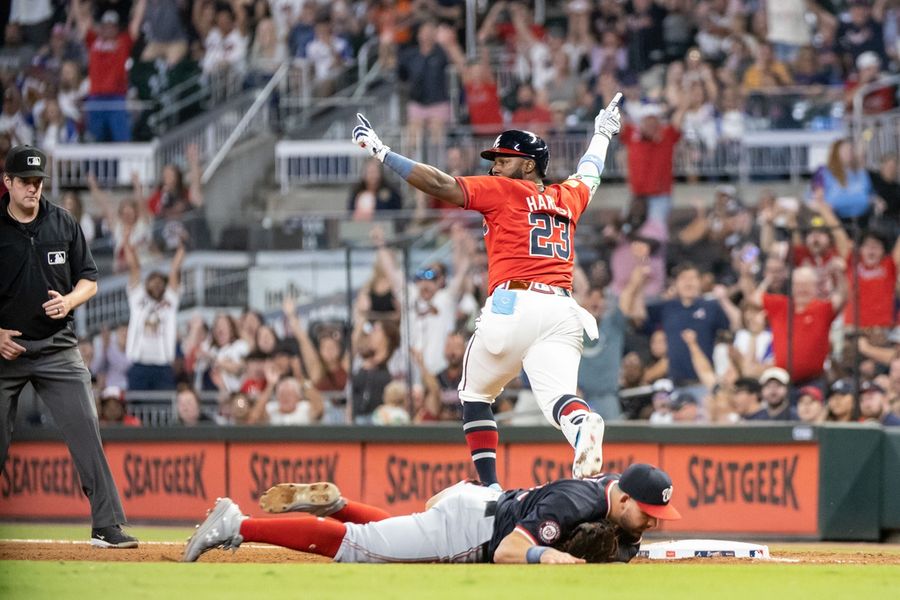 MLB: Washington Nationals at Atlanta Braves