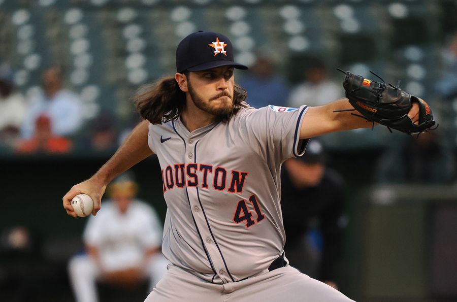 MLB: Houston Astros at Oakland Athletics