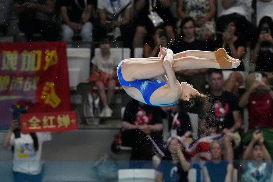 Olympics: Diving-Womens 10m Platform