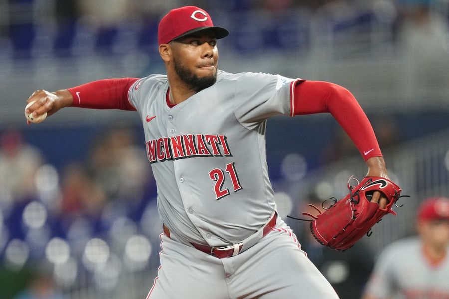 MLB: Cincinnati Reds at Miami Marlins