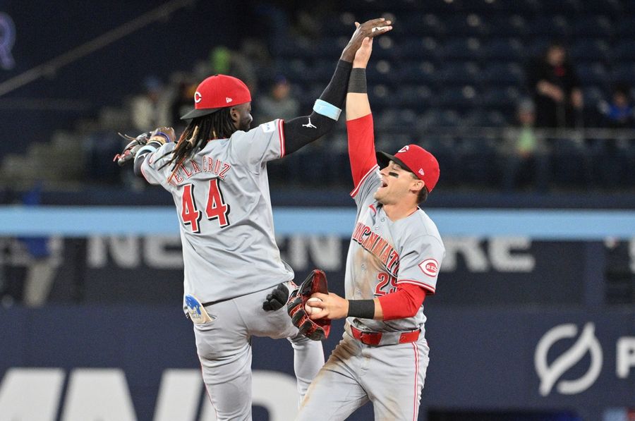 MLB: Cincinnati Reds at Toronto Blue Jays