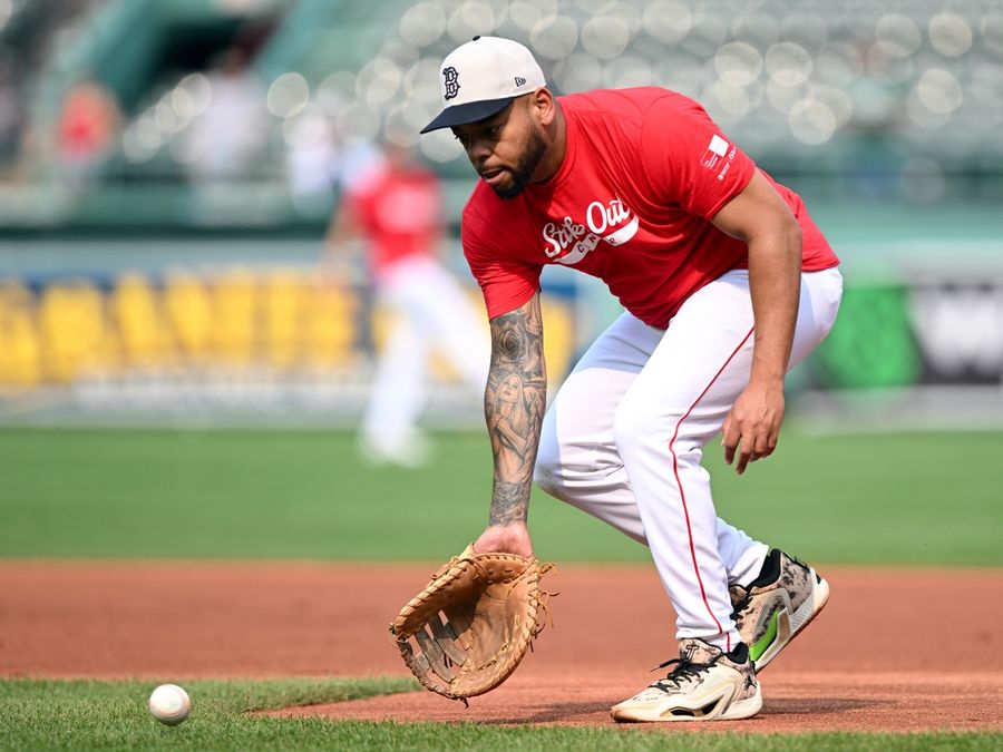 MLB: Texas Rangers at Boston Red Sox