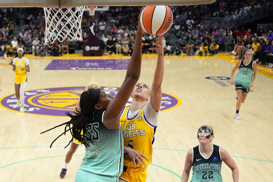 WNBA: New York Liberty at Los Angeles Sparks