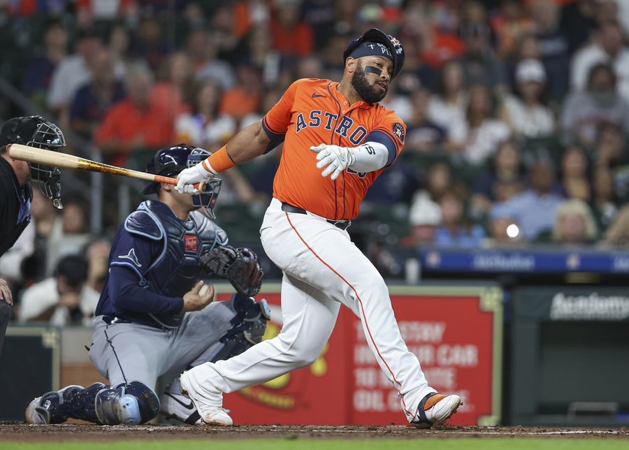 MLB: Tampa Bay Rays at Houston Astros