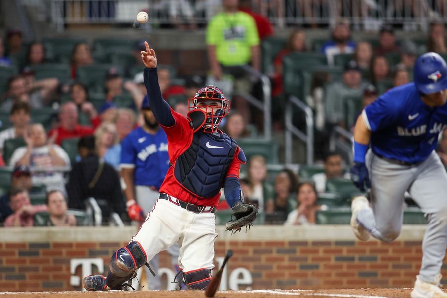 MLB: Toronto Blue Jays at Atlanta Braves