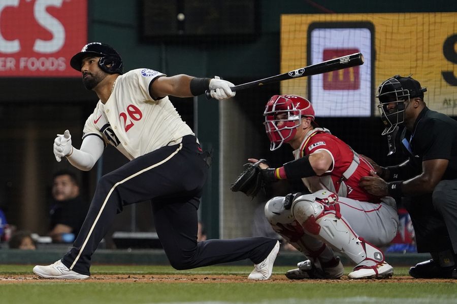 MLB: Los Angeles Angels at Texas Rangers