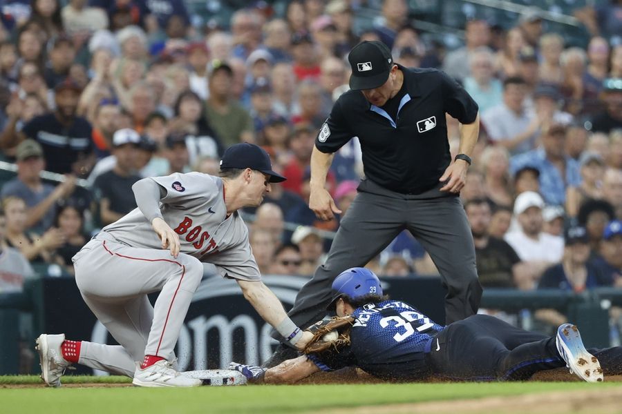 MLB: Boston Red Sox at Detroit Tigers